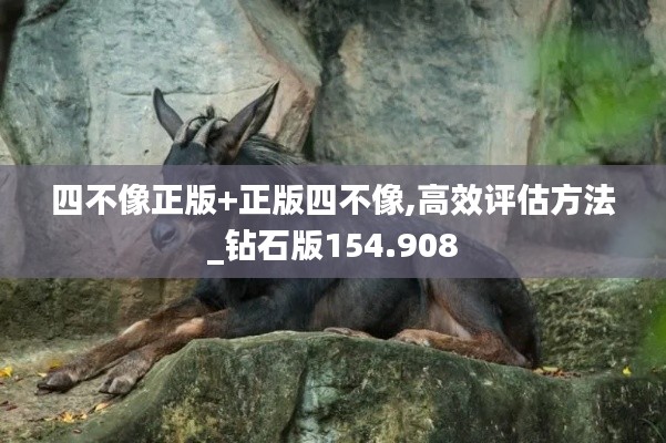 四不像正版+正版四不像,高效评估方法_钻石版154.908
