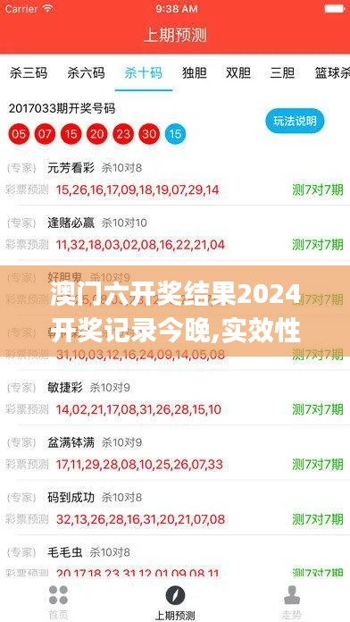 澳门六开奖结果2024开奖记录今晚,实效性解读策略_Harmony款68.611