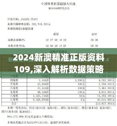 2024新澳精准正版资料109,深入解析数据策略_3K17.648