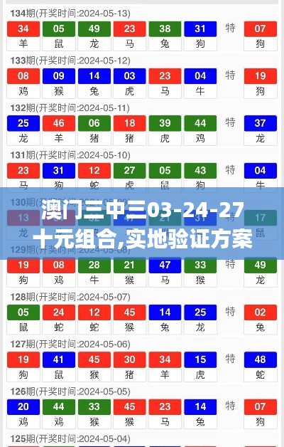 澳门三中三03-24-27十元组合,实地验证方案_苹果款2.839
