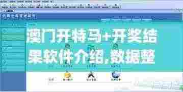 澳门开特马+开奖结果软件介绍,数据整合实施方案_黄金版10.276