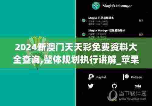 2024新澳门天天彩免费资料大全查询,整体规划执行讲解_苹果款13.970