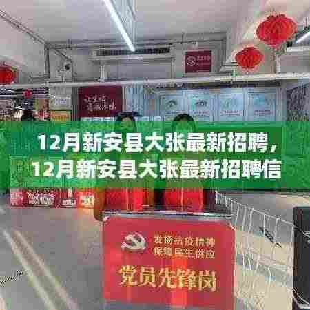 12月新安县大张最新招聘汇总,职场人的新机遇