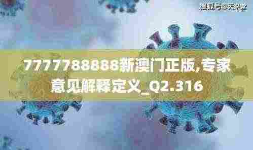 7777788888新澳门正版,专家意见解释定义_Q2.316