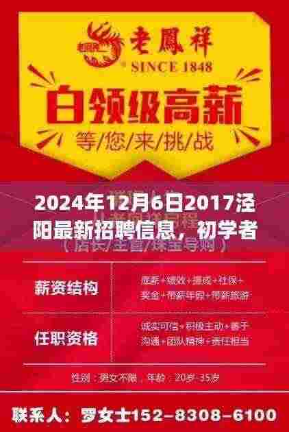 2024年12月6日2017泾阳最新招聘信息，初学者&进阶用户适用掌握最新招聘信息，2024年泾阳招聘全攻略