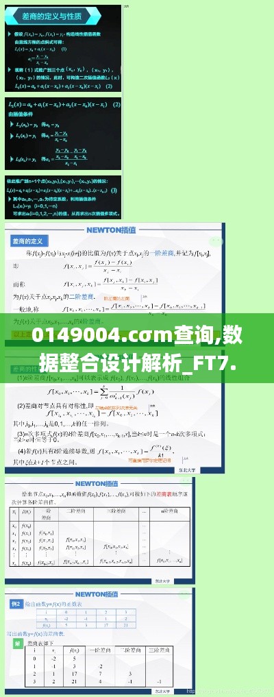 0149004.cσm查询,数据整合设计解析_FT7.731