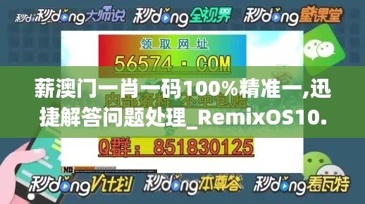 薪澳门一肖一码100%精准一,迅捷解答问题处理_RemixOS10.900