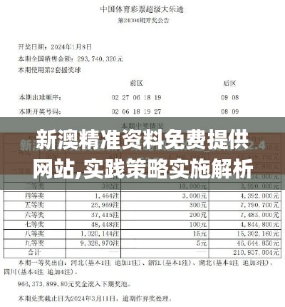 新澳精准资料免费提供网站,实践策略实施解析_WP版10.681