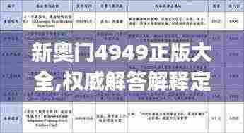 新奥门4949正版大全,权威解答解释定义_苹果款14.906