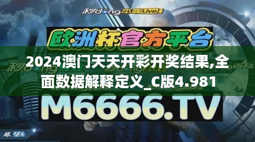 2024澳门天天开彩开奖结果,全面数据解释定义_C版4.981