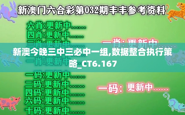 新澳今晚三中三必中一组,数据整合执行策略_CT6.167