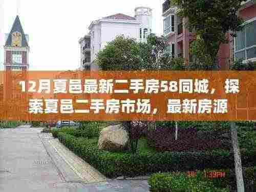 夏邑二手房市场最新动态解析,58同城房源指南与购房指南