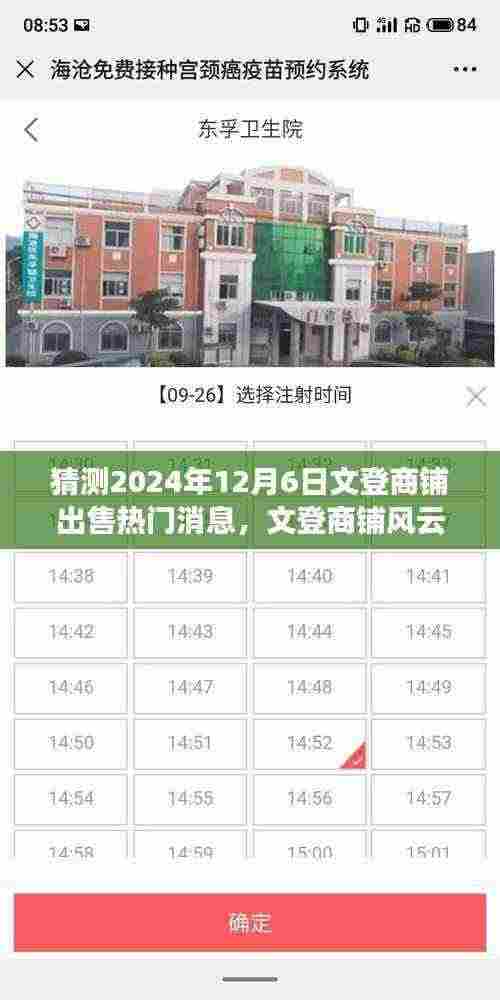 预见文登商铺未来传奇，热门出售消息揭秘，风云变幻于2024年12月6日