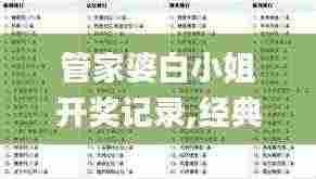 管家婆白小姐开奖记录,经典解释落实_DX版6.896