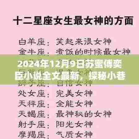 探秘小巷深处的秘密花园,苏蜜傅奕臣小说特色小店之旅(最新全文)