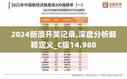 2024新澳开奖记录,深度分析解释定义_C版14.980