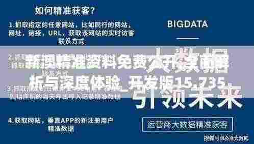 新澳精准资料免费公开,全面解析与深度体验_开发版15.735