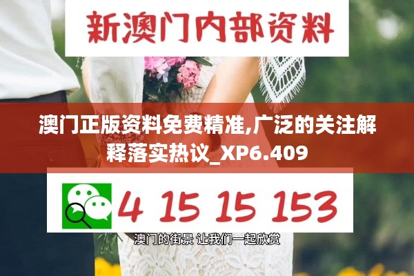 澳门正版资料免费精准,广泛的关注解释落实热议_XP6.409