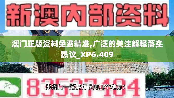 澳门正版资料免费精准,广泛的关注解释落实热议_XP6.409