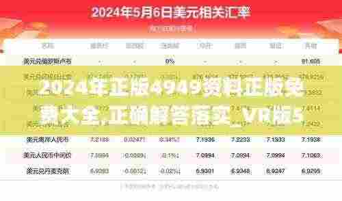 2024年正版4949资料正版免费大全,正确解答落实_VR版5.619