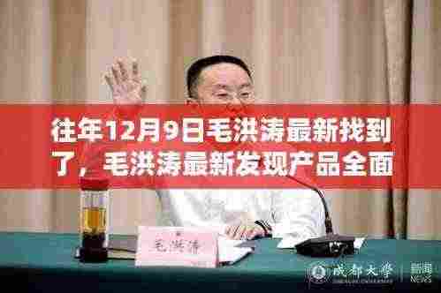 毛洪涛最新发现产品全面解析,特性、体验、对比及用户群体深度探讨