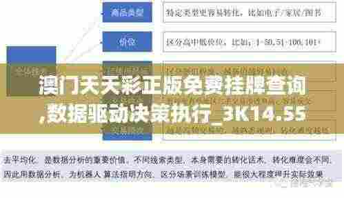 澳门天天彩正版免费挂牌查询,数据驱动决策执行_3K14.558