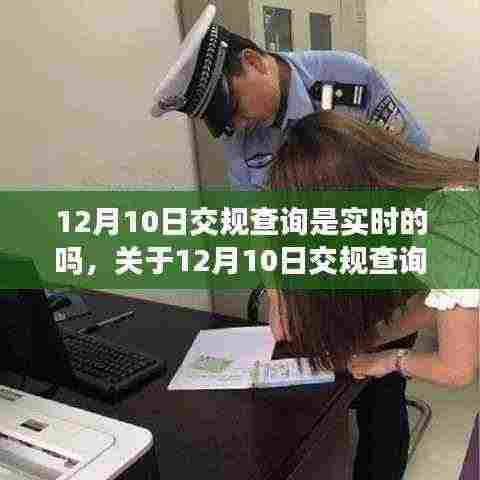 关于12月10日交规查询实时性的探讨