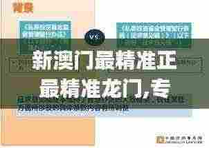 新澳门最精准正最精准龙门,专家说明解析_探索版1.946