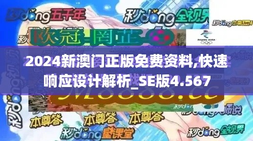 2024新澳门正版免费资料,快速响应设计解析_SE版4.567