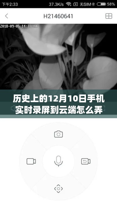 历史上的12月10日手机实时录屏至云端技术初探,可行性、挑战及实现方法
