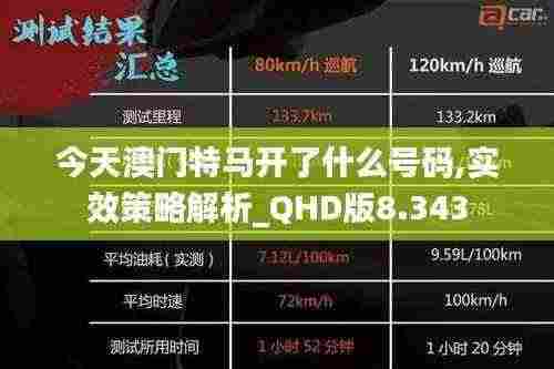 今天澳门特马开了什么号码,实效策略解析_QHD版8.343