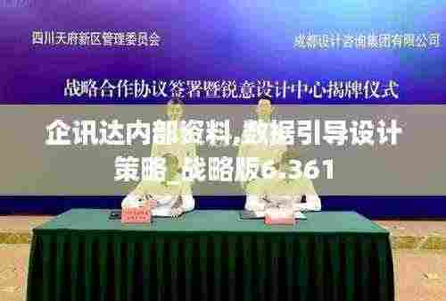 企讯达内部资料,数据引导设计策略_战略版6.361