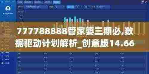 777788888管家婆三期必,数据驱动计划解析_创意版14.669