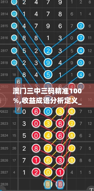 澳门三中三码精准100%,收益成语分析定义_纪念版6.168