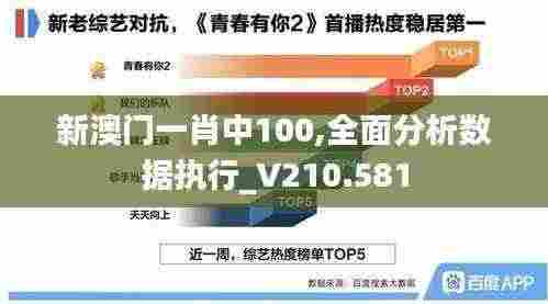 新澳门一肖中100,全面分析数据执行_V210.581