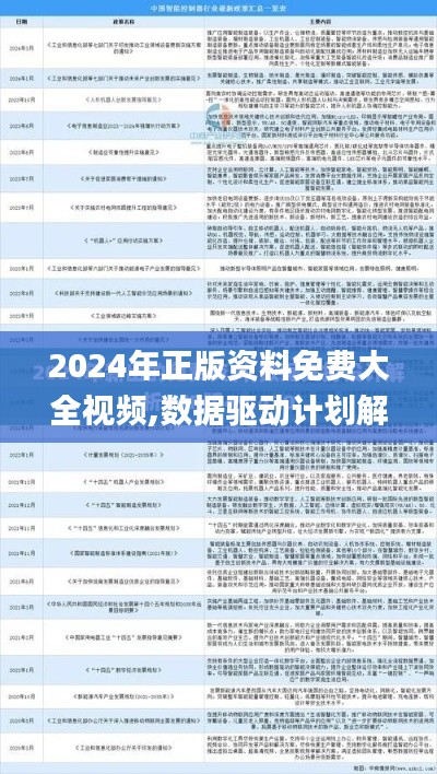 2024年正版资料免费大全视频,数据驱动计划解析_UHD4.593