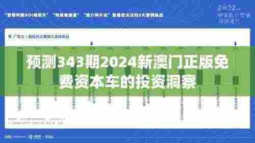 预测343期2024新澳门正版免费资本车的投资洞察