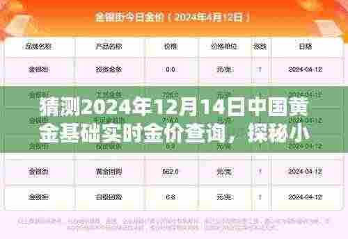 探秘黄金秘境,预测2024年中国黄金基础实时金价与财富宝藏的探寻!