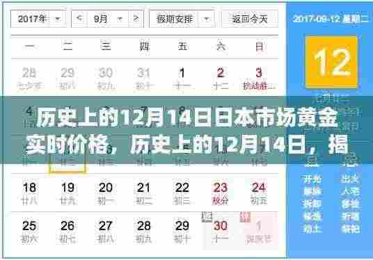 揭秘日本市场黄金实时价格的黄金时刻,历史12月14日回顾与洞察