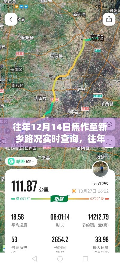 往年12月14日焦作至新乡路况实时查询解析与行车指南——避开拥堵路段,小红书助你轻松出行
