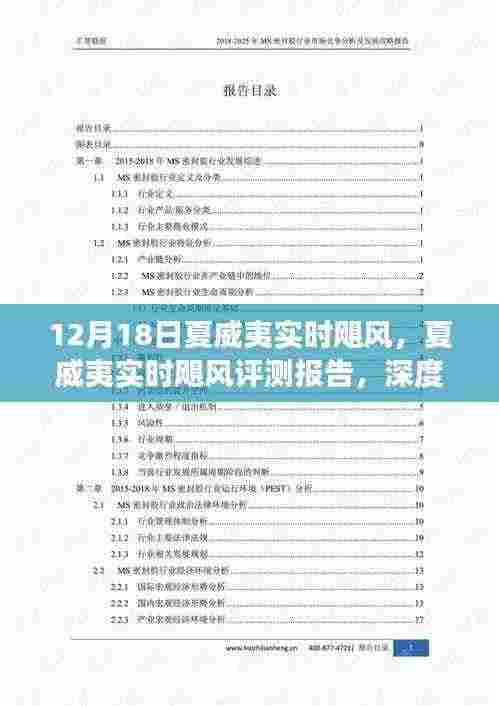 夏威夷实时飓风评测报告，产品特性深度剖析与使用体验分享