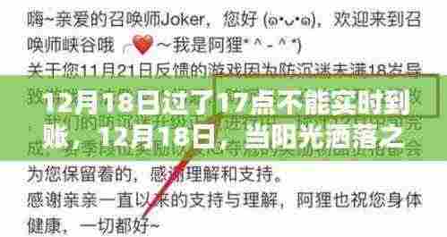 探索自然怀抱，12月18日阳光下的启程与资金到账延迟揭秘