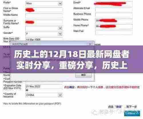 历史上的12月18日,网盘者独家珍藏揭秘与实时分享
