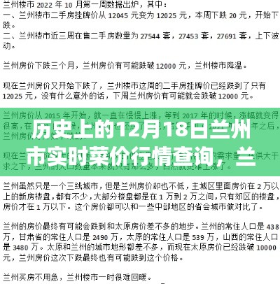 兰州市十二月十八日菜价行情解析,历史波动与市场观察