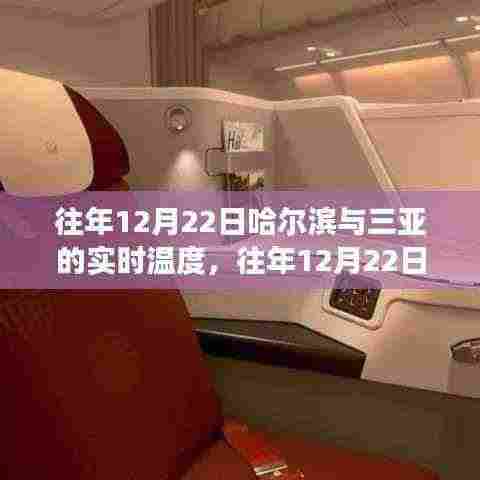 往年12月22日哈尔滨与三亚实时温度对比,寒冷与温暖的极致交汇