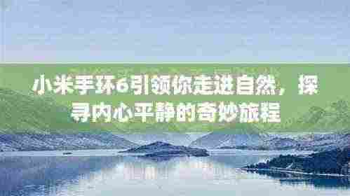 小米手环6,引领自然之旅,探寻内心平静的奇妙体验