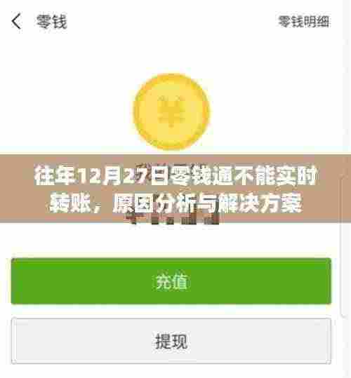 关于零钱通无法实时转账的原因分析及解决方案(往年12月27日)