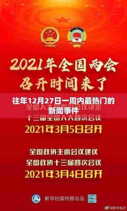 年终倒数一周全球瞩目新闻盘点