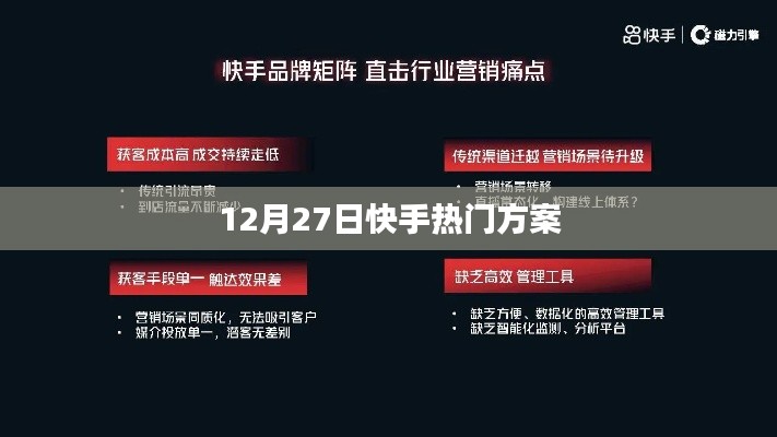 快手热门方案揭秘,12月27日独家解析