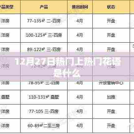 12月27日热门花语揭秘，探寻季节的芬芳